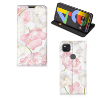 Google Pixel 4a Smart Cover Lovely Flowers - thumbnail