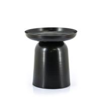 By-Boo Bijzettafel 'Bodie' 45cm, kleur Zwart - thumbnail