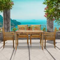 Artistiq Living Tuinset 'Larissa' 4 stoelen + 1 tafel, Acaciahout - thumbnail