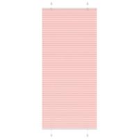 Pliss rolgordijn 85x200 cm stofbreedte 84,4 cm polyester roze - thumbnail