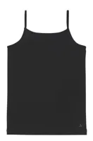 Meisjes Spaghetti hemd Organic 31960 - Kinder basic onderhemd Biologisch katoen - Verstelbare bandjes - thumbnail