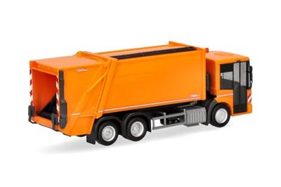 Herpa 319003 H0 Vrachtwagen Mercedes Benz Econic Persvuilniswagen FAUN VARIOPRESS, kommunaloranje
