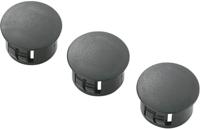 TRU COMPONENTS TC-HPR-16203 Blindstop Montagegat: 15.9 mm Plaatdikte (max.): 1.6 mm Polyamide Zwart 100 stuk(s) - thumbnail
