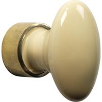 Meubelkn.pors.Ovaal 33mm MGO/vanille - thumbnail