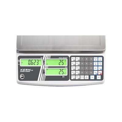 Kern KERN CIB 10K-3 Telweegschaal Weegbereik (max.) 15 kg Resolutie 1 g werkt op een accu, werkt op stekkernetvoeding Grijs-wit (RAL 9002) Kern KERN CIB 10K-3 Telweegschaal Weegbereik (max.) 15 kg Resolutie 1 g werkt op een accu, werkt op stekkernetvoeding Grijs-wit (RAL 9002)
