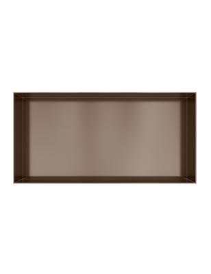 Hotbath &MORE Inbouwbox of inbouwnis - 30x60x10 - frameless - Tuscan bronze BOX060FTB