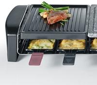 Severin RG9645 Steengrill Zwart - thumbnail