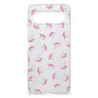 TPU bumper voor Google Pixel 8 Unicorns - thumbnail