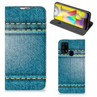 Samsung Galaxy M31 Hippe | Standcase | Jeans - thumbnail