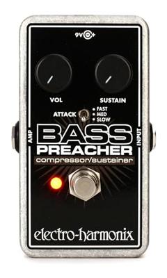Electro Harmonix Bass Preacher compressor sustainer effect