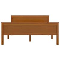 Bedframe massief grenenhout honingbruin 120x200 cm - thumbnail