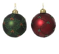 Kerstbal glas d8 cm a2 II Decoris - Decoris - thumbnail