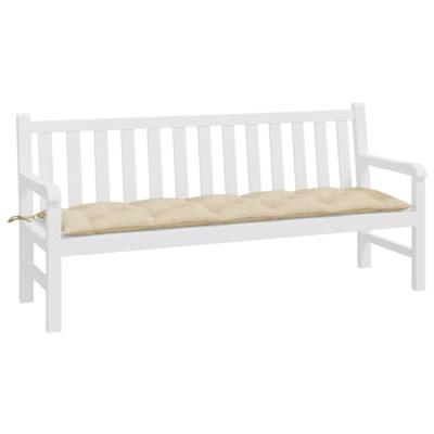 Tuinbankkussen 180x50x7 cm oxford stof beige Tuinbankkussen 180x50x7 cm oxford stof beige