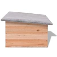 VidaXL Egelhuis 45x33x22 cm hout - thumbnail