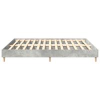 Bedframe zonder matras 200x200 cm spaanplaat betongrijs - thumbnail