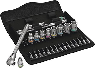 Wera 8100 SA 8 Zyklop Metal-ratelset, omschakelpal 1/4" gereedschapsset Wera 8100 SA 8 Zyklop Metal-ratelset, omschakelpal 1/4" gereedschapsset