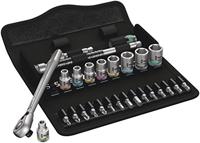 Wera 8100 SA 8 Zyklop Metal-ratelset, omschakelpal 1/4" gereedschapsset - thumbnail