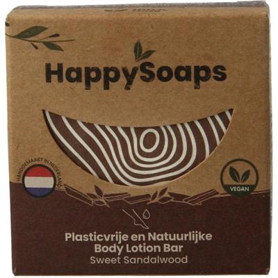 HappySoaps Body Lotion Bar Sweet Sandalwood