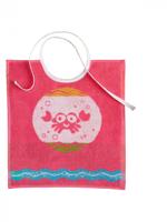 De Witte Lietaer slabbetje Sebastian meisjes 32 x 40 cm katoen - thumbnail