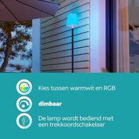 Eglo Design terraslampMontapalma zwart met wit - 75891 - thumbnail