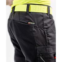 Blåkläder Werkbroek met stretch High-Vis 15511811 | Zwart/High-Vis Geel | Maat 48 - 7330509539842 - thumbnail