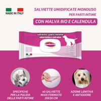 Vochtige Doekjes voor Huisdieren Inodorina 40 Stuks - thumbnail