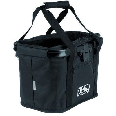 M-WAVE utrecht fold black handlebar bag M-WAVE utrecht fold black handlebar bag