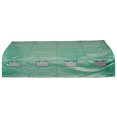Tuinkas walk-in draagbare polytunnel met stalen frame 18 m Tuinkas walk-in draagbare polytunnel met stalen frame 18 m