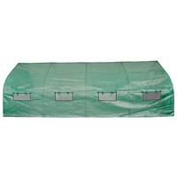 VidaXL Tuinkas walk-in draagbare polytunnel met stalen frame 18 m² - thumbnail