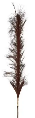 Countryfield kunsttak pluim m bruin 112 cm | 24 stuks