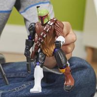 MixMashers Star Wars, aanpasbaar Boba Fett-beeldje om te mixen en matchen met accessoires - thumbnail