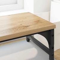 VidaXL Monitor stand artisan eiken 105 x 23 x 15,5 cm bewerkt hout - thumbnail