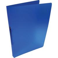 Alpha ringmap, voor ft A4, uit PP, 2 ringen van 16 mm, transparant blauw - thumbnail