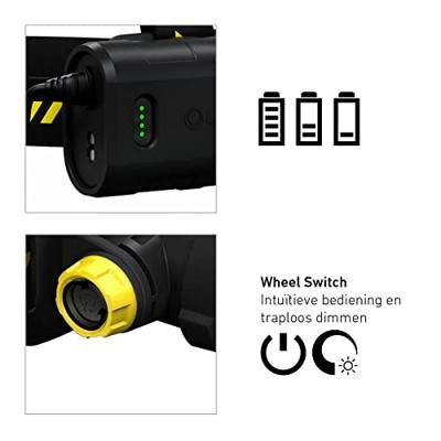 Ledlenser H15R WORK oplaadbare LED hoofdlamp 2500 lm - 250 mtr