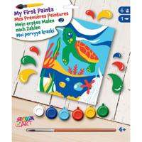 Sequin Art Schilderen op Nummer Schildpad - thumbnail