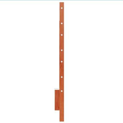 Hoofdbord 160 cm massief grenenhout wasbruin