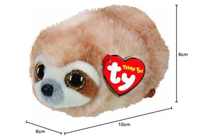 Ty Beanie Ty teeny ty's dangler sloth, 10cm