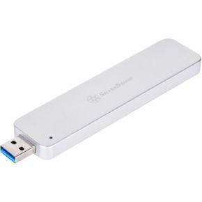 Silverstone MS09 SDD-behuizing Zilver M.2 Silverstone MS09 SDD-behuizing Zilver M.2