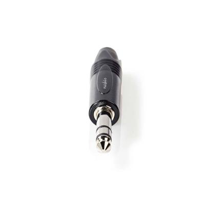 Nedis COTP23901BK Audioconnector Stereo 6,35 Mm Male Zwart