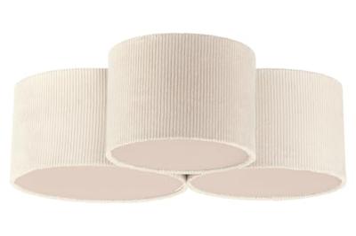 Just Light 3-lichts plafondlampGreen Duro zandkleurig - 14890-39