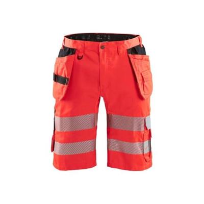 Blåkläder Short met stretch High-Vis 15861811 | High Vis Rood | Maat 58 - 7330509691434