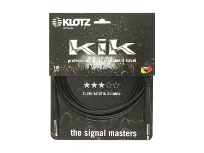 Klotz KIK9.0PPSW jack 2p - jack 2p 9 meter instrumentenkabel
