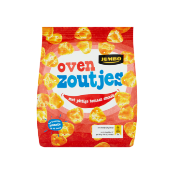 Jumbo Oven Zoutjes met Pittige Tomaat Smaak 125 g