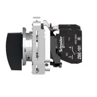 Schneider Electric XB4FJ53 XB4FJ53 Keuzeschakelaar Terugstelbaar Knevel Zwart 1 stuk(s) - thumbnail