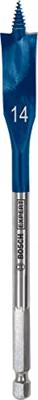 Bosch Accessories 2608900314 Hout-freesboor 1 stuks 14 mm Gezamenlijke lengte 152 mm Zeskant schacht 1 stuk(s) Bosch Accessories 2608900314 Hout-freesboor 1 stuks 14 mm Gezamenlijke lengte 152 mm Zeskant schacht 1 stuk(s)