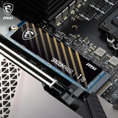 MSI SPATIUM M450 PCIe 4.0 NVMe M.2 1000GB PCI Express 4.0 3D NAND