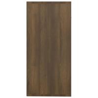 Dressoir 88x30x65 cm bewerkt hout bruineikenkleurig - thumbnail