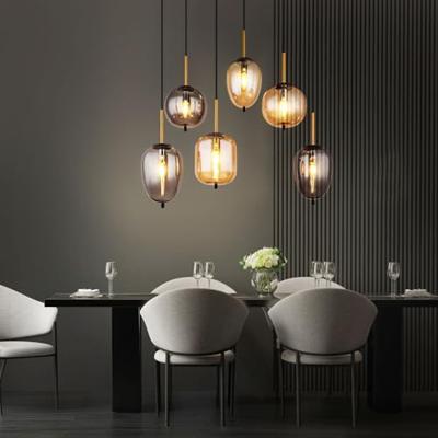 Globo 6-lichts hanglampBlacky zwart - 15345-6A