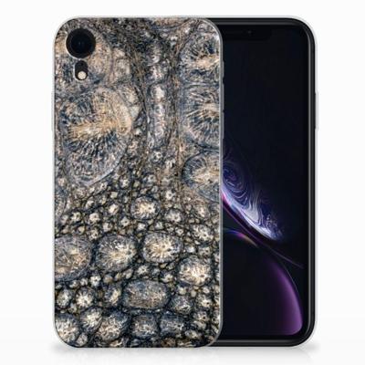 Apple iPhone Xr | TPU Hoesje | Krokodillenprint Apple iPhone Xr | TPU Hoesje | Krokodillenprint