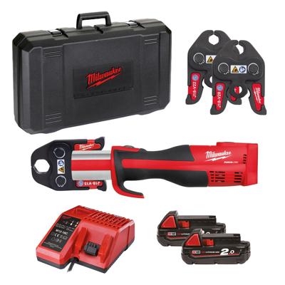 Milwaukee M18 BLHPT-202CV SET Persgereedschap - 4933451134 Milwaukee M18 BLHPT-202CV SET Persgereedschap - 4933451134
